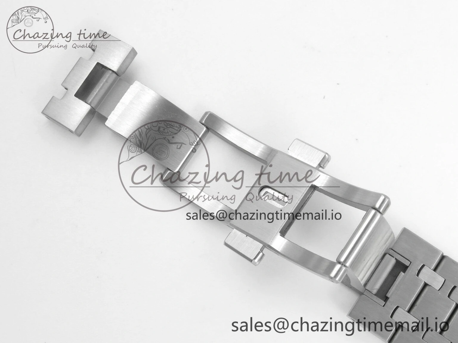 Royal Oak 41mm 15500 SS RSF 1:1 Best Edition Gray Dial on SS Bracelet SA4302 Super Clone