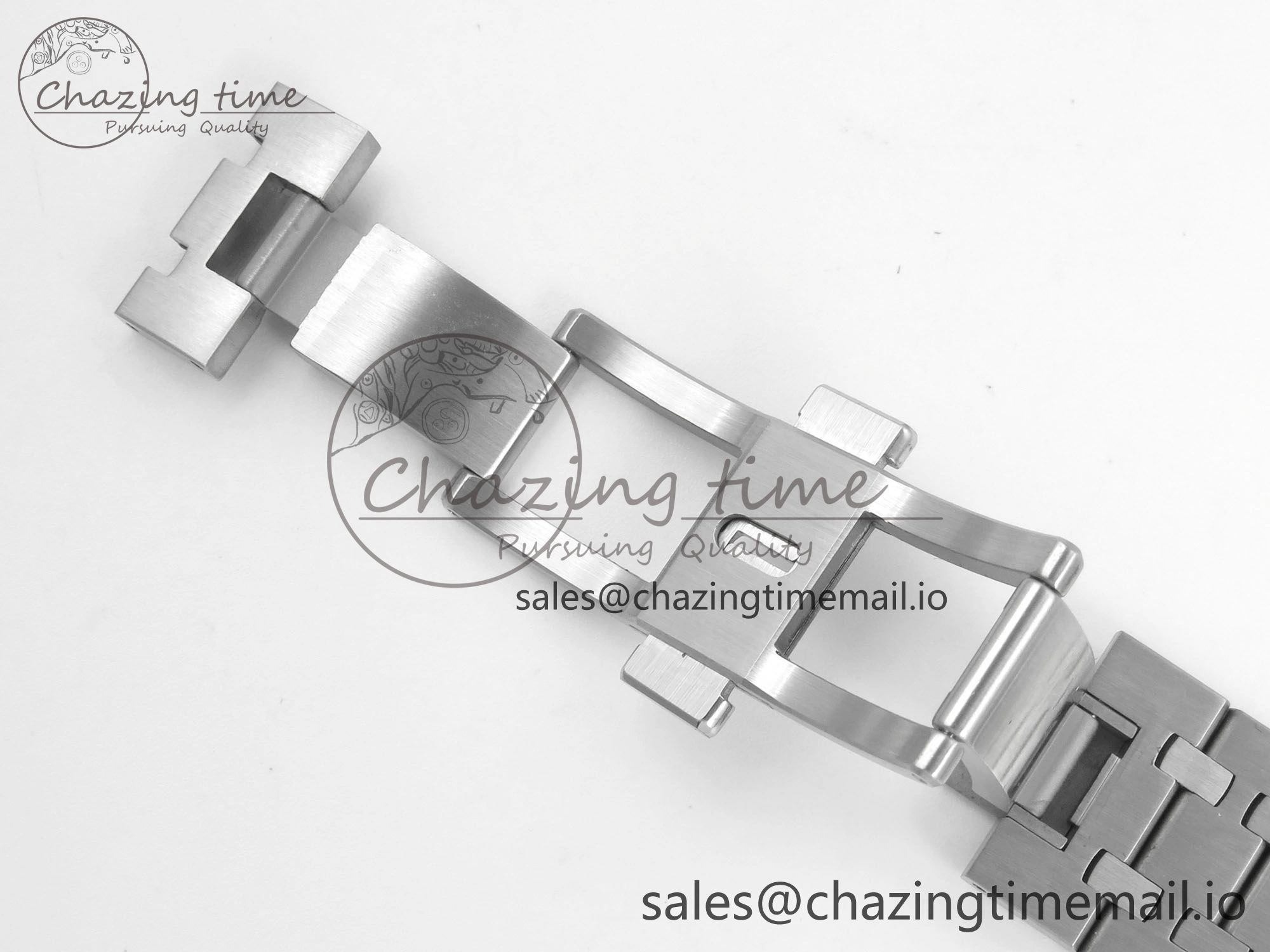 Royal Oak 41mm 15500 SS RSF 1:1 Best Edition Gray Dial on SS Bracelet SA4302 Super Clone
