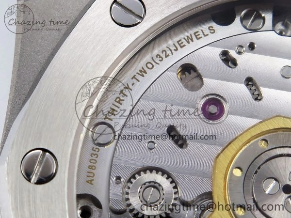 Royal Oak 41mm 15500 SS SF 1:1 Best Edition Blue Dial on SS Bracelet SA4302 Super Clone