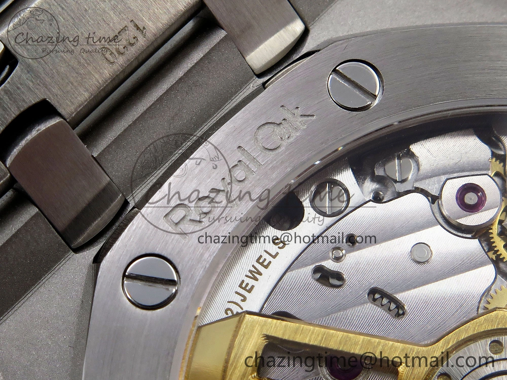 Royal Oak 41mm 15500 SS SF 1:1 Best Edition Blue Dial on SS Bracelet SA4302 Super Clone