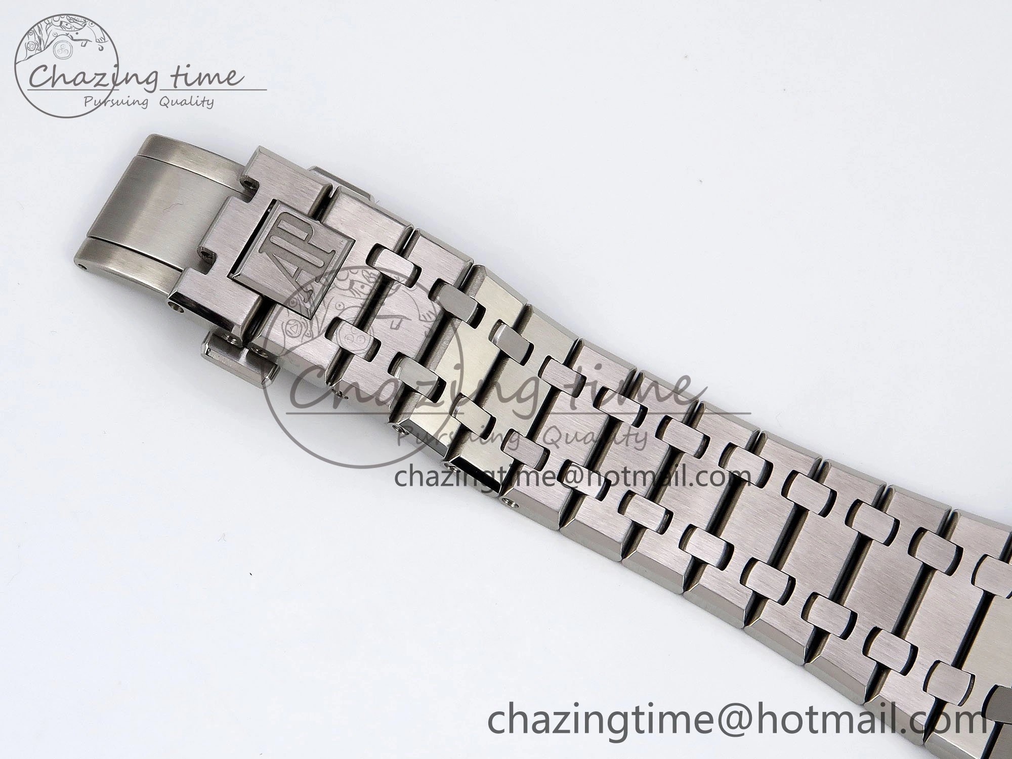 Royal Oak 41mm 15500 SS SF 1:1 Best Edition Blue Dial on SS Bracelet SA4302 Super Clone