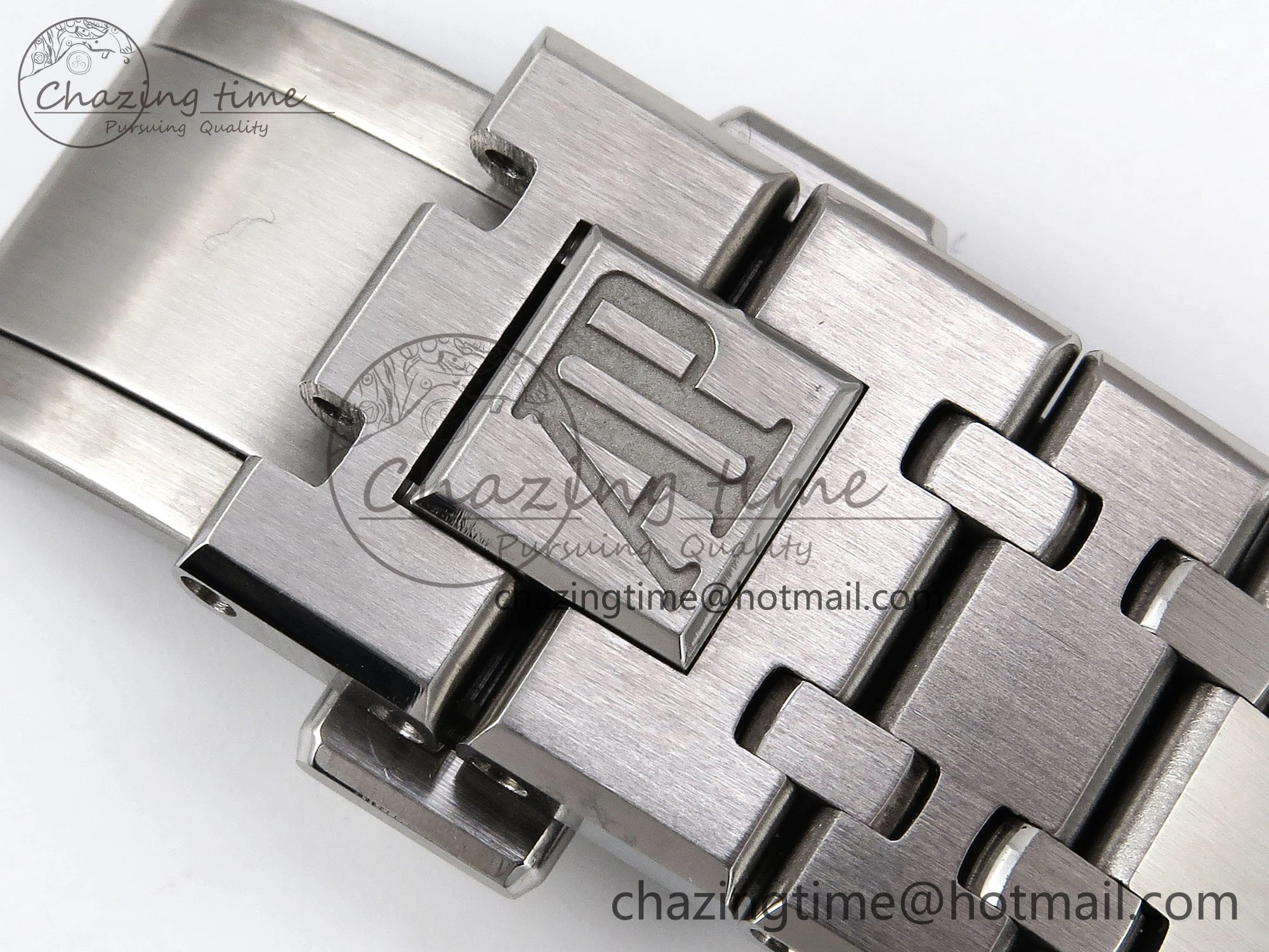 Royal Oak 41mm 15500 SS SF 1:1 Best Edition Blue Dial on SS Bracelet SA4302 Super Clone