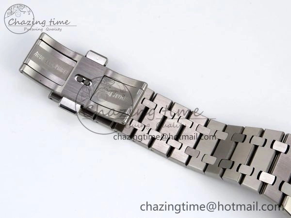 Royal Oak 41mm 15500 SS SF 1:1 Best Edition Blue Dial on SS Bracelet SA4302 Super Clone