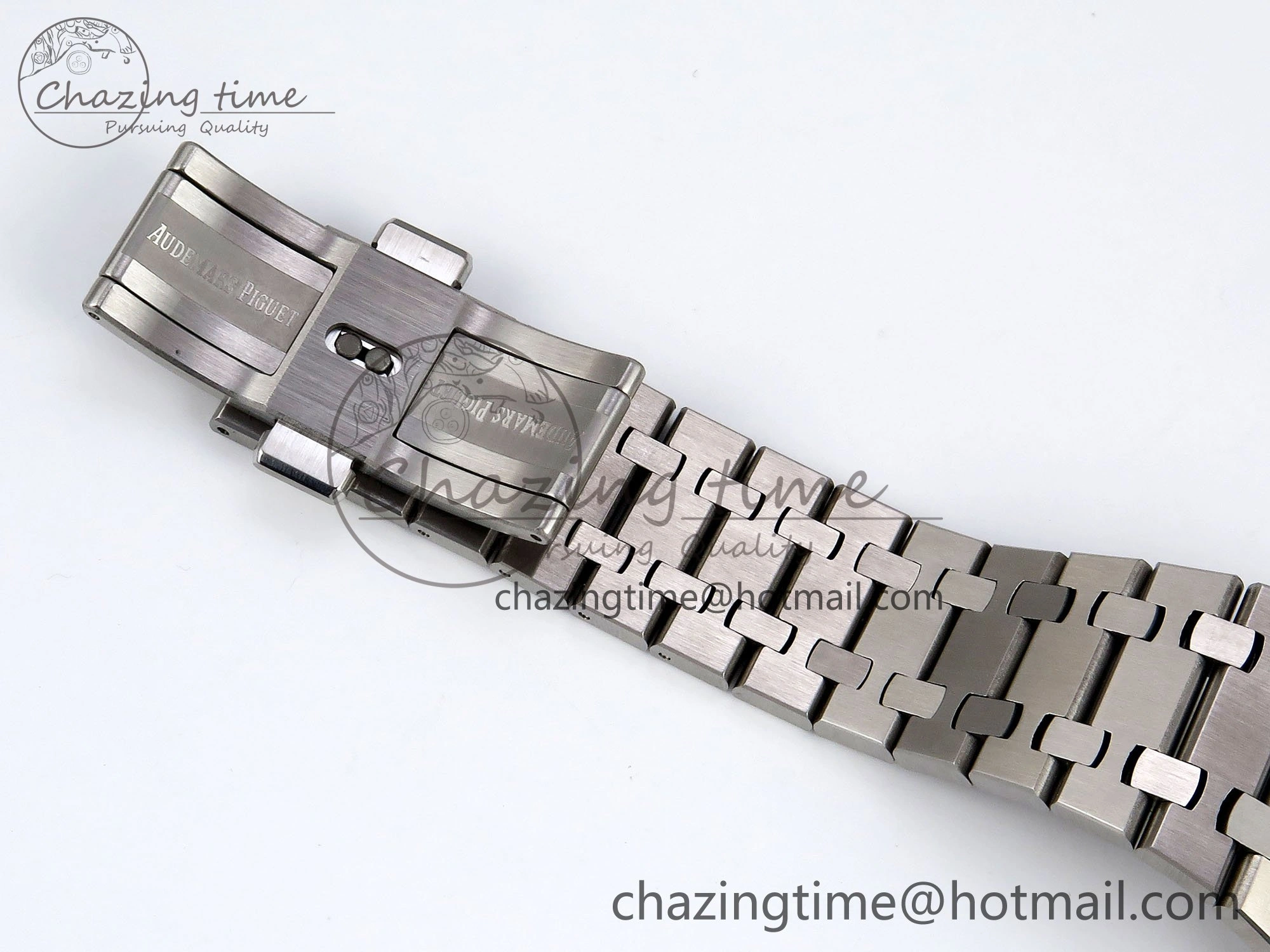 Royal Oak 41mm 15500 SS SF 1:1 Best Edition Blue Dial on SS Bracelet SA4302 Super Clone