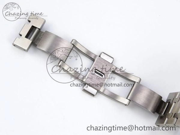 Royal Oak 41mm 15500 SS SF 1:1 Best Edition Blue Dial on SS Bracelet SA4302 Super Clone