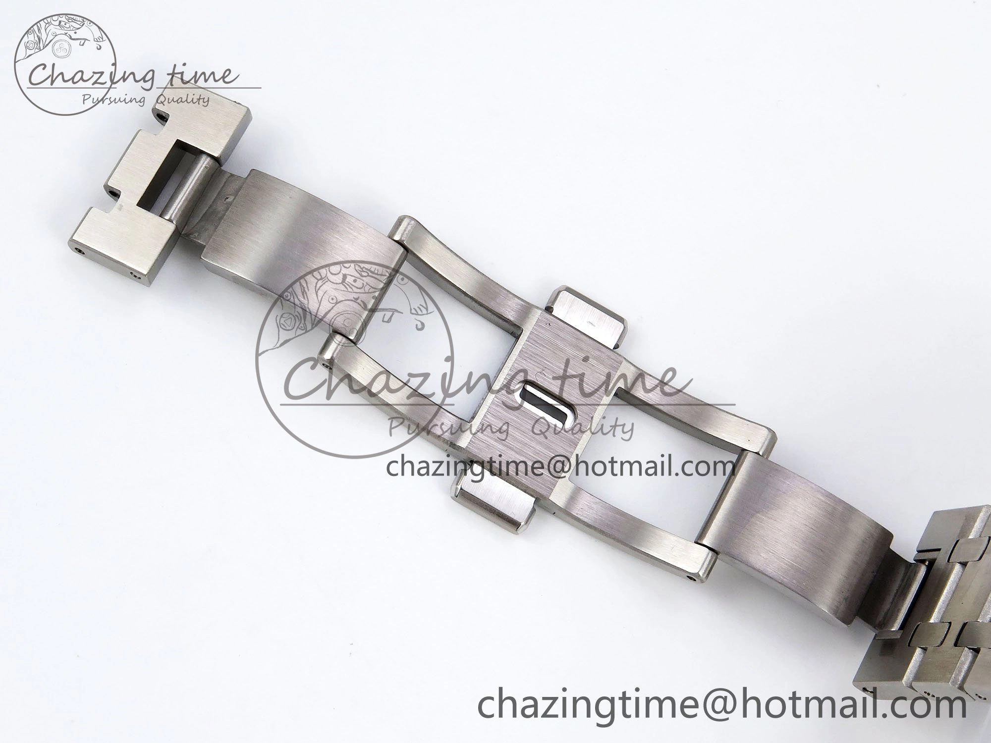 Royal Oak 41mm 15500 SS SF 1:1 Best Edition Blue Dial on SS Bracelet SA4302 Super Clone