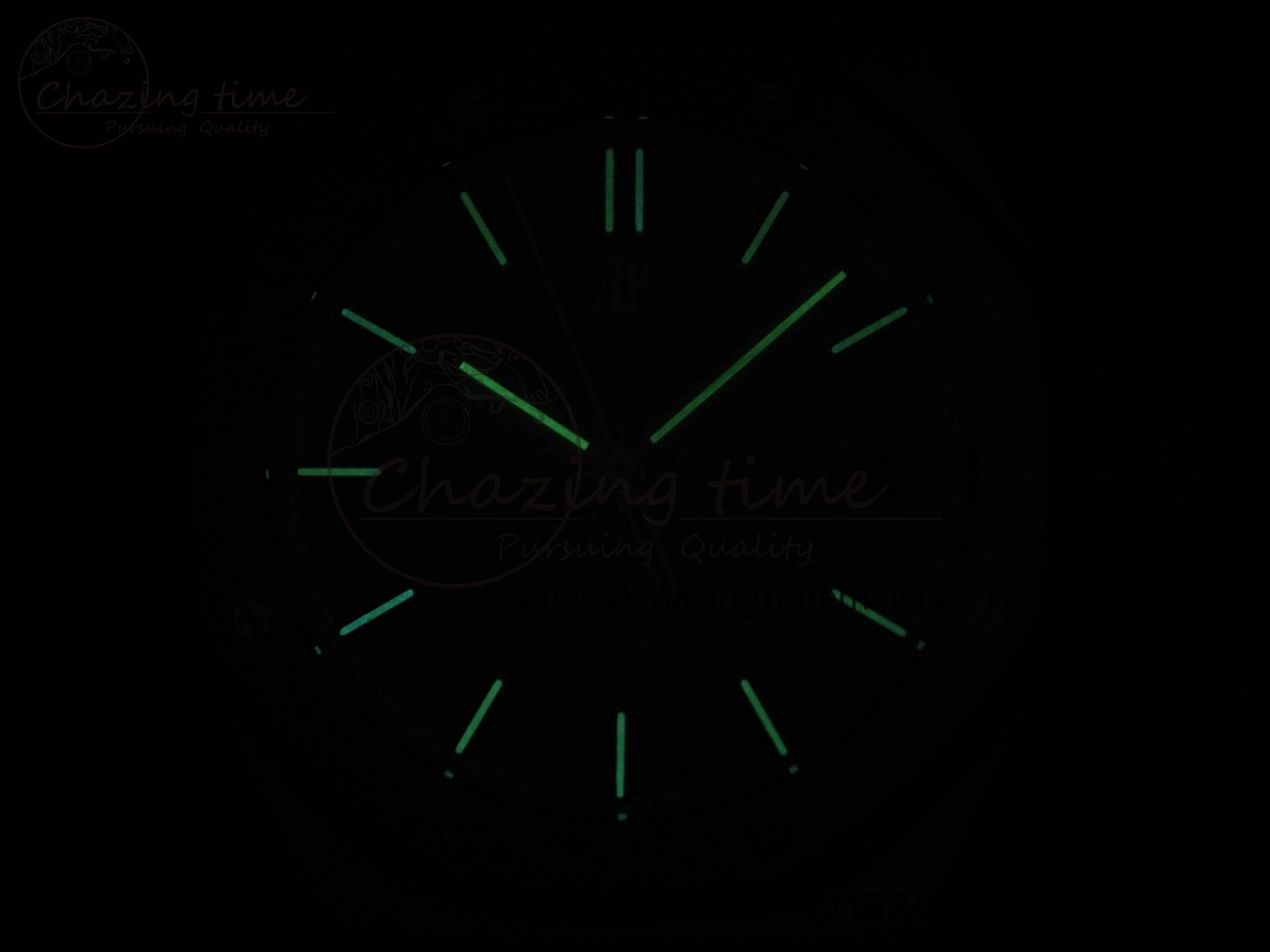 Royal Oak 41mm 15500 SS TKF 1:1 Best Edition Gray Dial on SS Bracelet SA4302 Super Clone