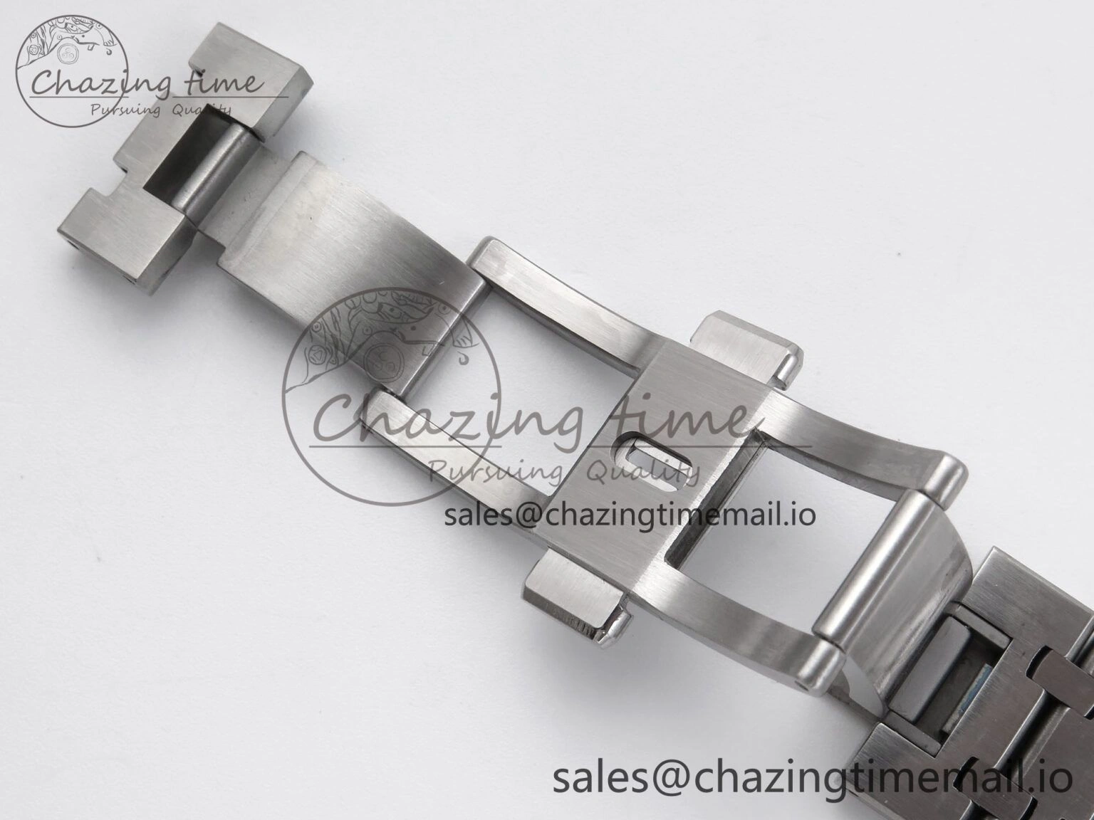 Royal Oak 41mm 15500 SS TKF 1:1 Best Edition Gray Dial on SS Bracelet SA4302 Super Clone
