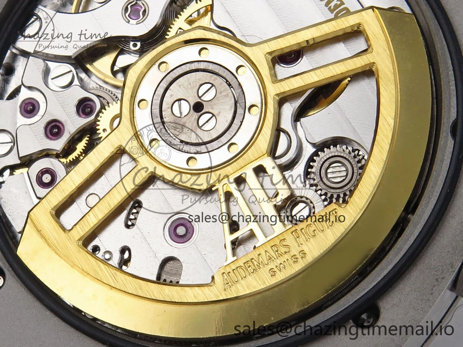 Royal Oak 41mm 15500 SS TKF 1:1 Best Edition Gray Dial on SS Bracelet SA4302 Super Clone