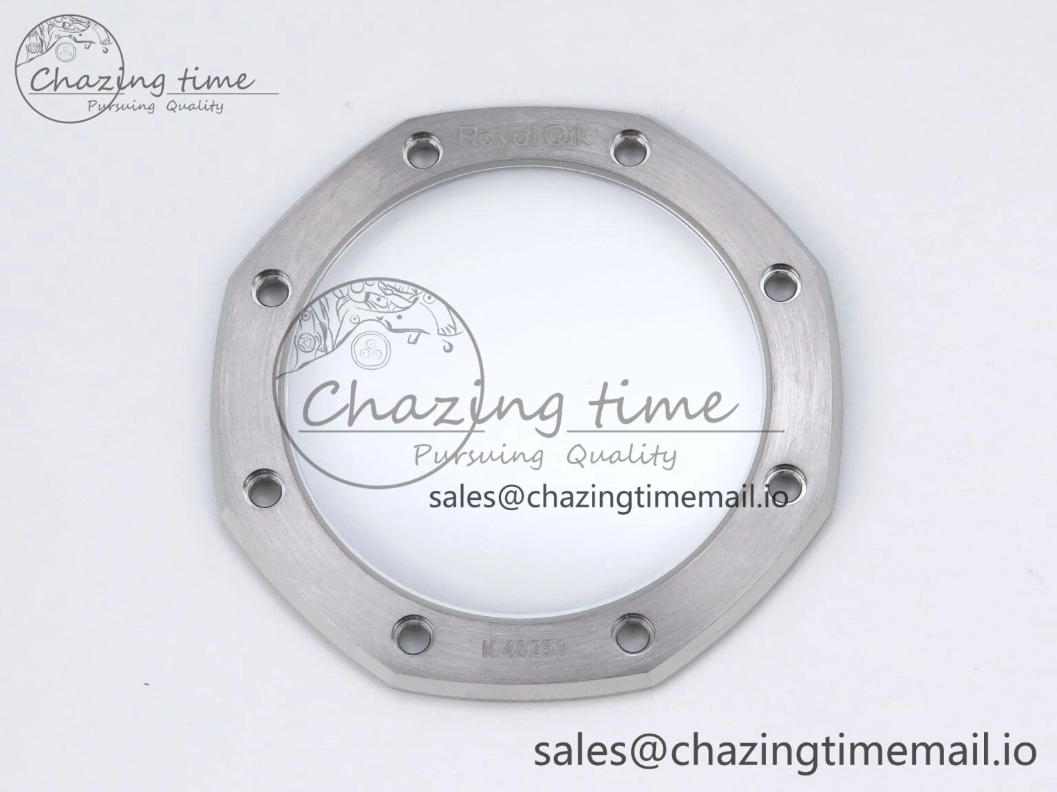 Royal Oak 41mm 15500 SS TKF 1:1 Best Edition Gray Dial on SS Bracelet SA4302 Super Clone