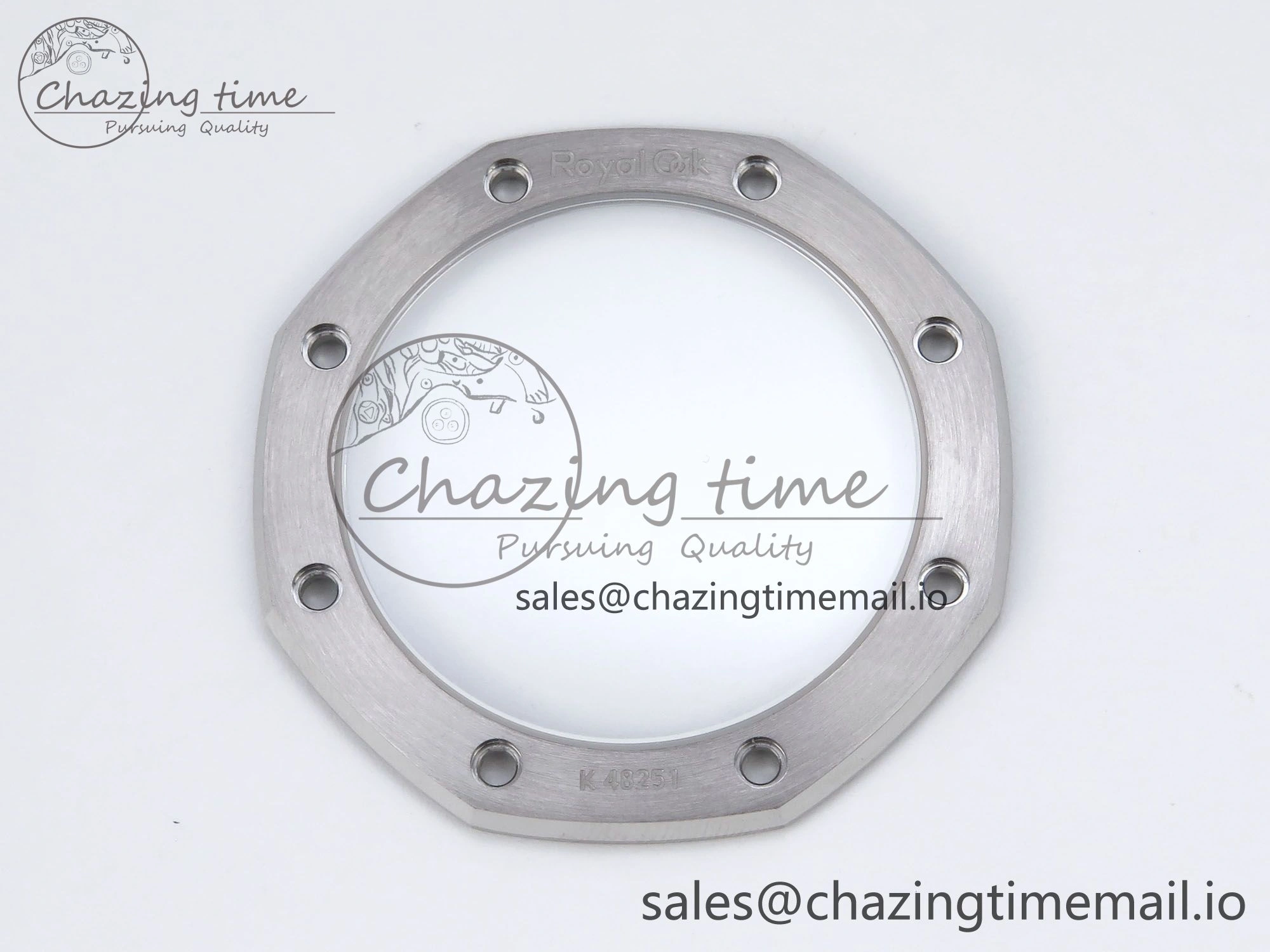 Royal Oak 41mm 15500 SS TKF 1:1 Best Edition Gray Dial on SS Bracelet SA4302 Super Clone