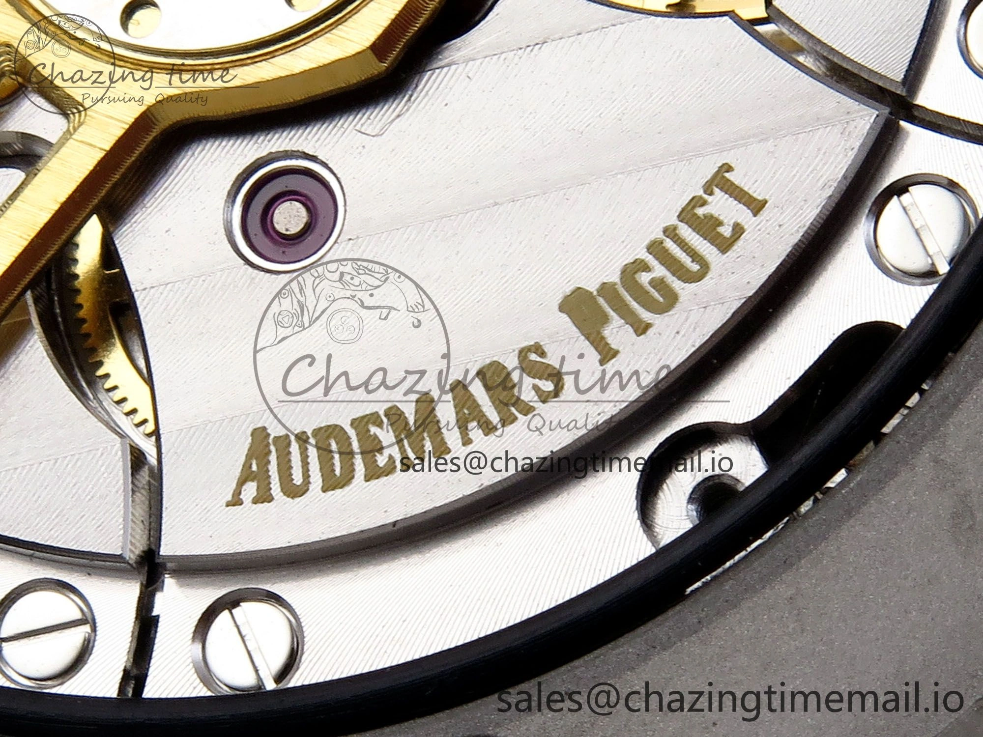 Royal Oak 41mm 15500 SS TKF 1:1 Best Edition White Dial on SS Bracelet SA4302 Super Clone