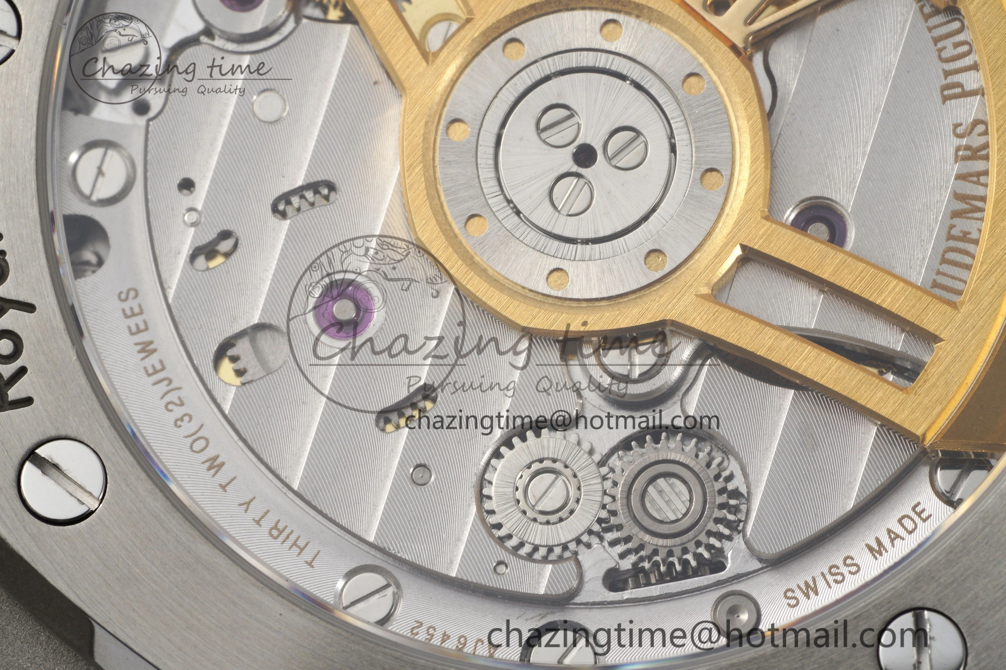 Royal Oak 41mm 15500 SS ZF 1:1 Best Edition Blue Textured Dial on SS Bracelet A4302 Super Clone
