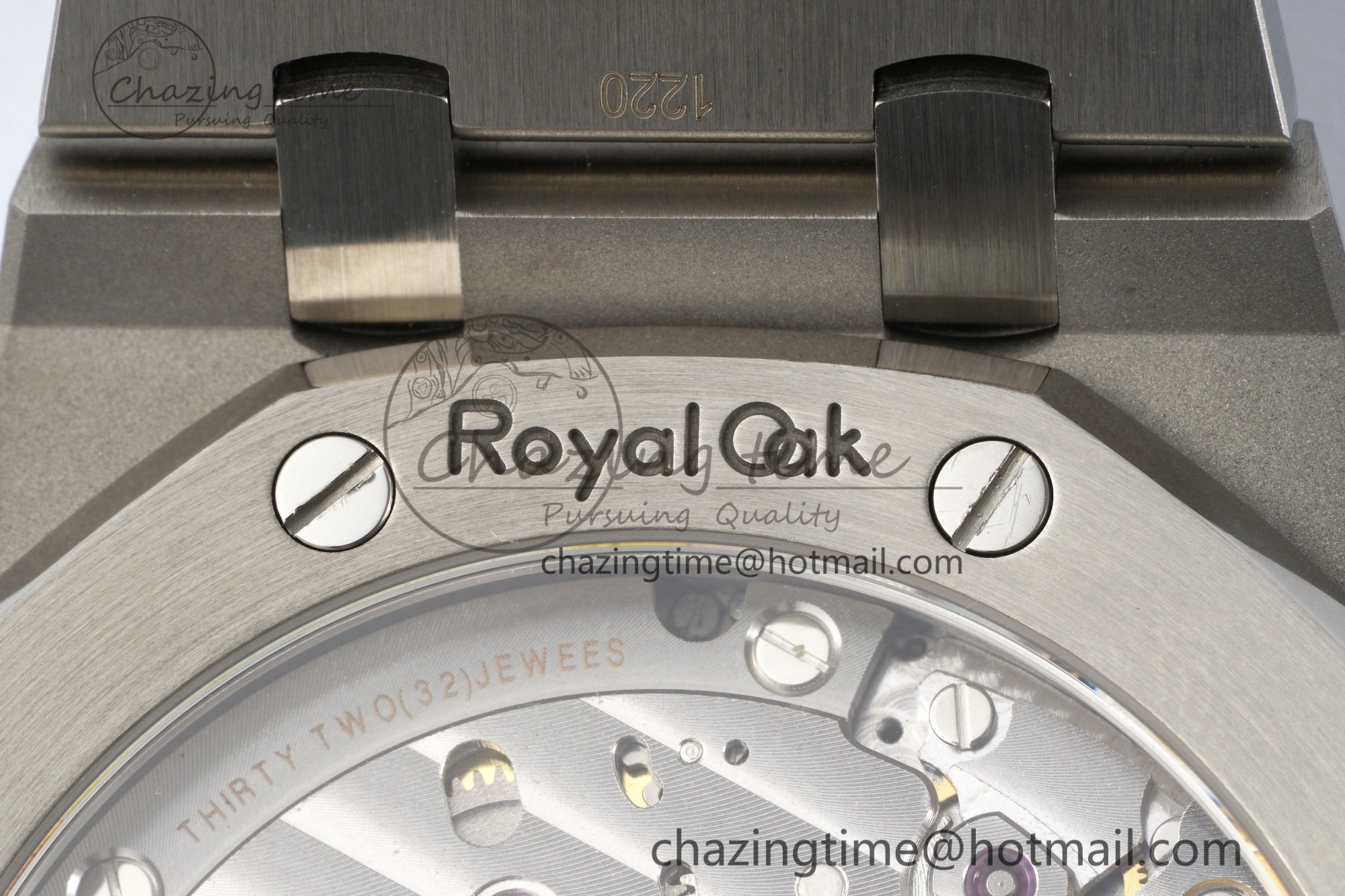 Royal Oak 41mm 15500 SS ZF 1:1 Best Edition Gray Textured Dial on SS Bracelet A4302 Super Clone V3