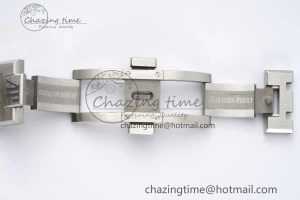 Royal Oak 41mm 15500 SS ZF 1:1 Best Edition Gray Textured Dial on SS Bracelet A4302 Super Clone V3