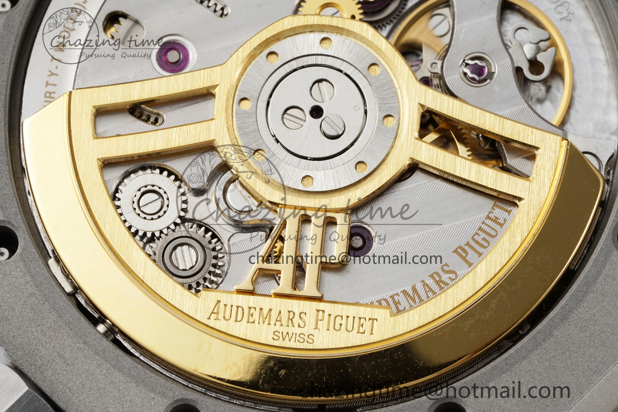 Royal Oak 41mm 15500 SS ZF 1:1 Best Edition Gray Textured Dial on SS Bracelet A4302 Super Clone V3