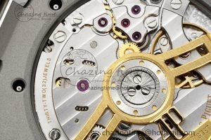 Royal Oak 41mm 15500 SS ZF 1:1 Best Edition Gray Textured Dial on SS Bracelet A4302 Super Clone V3