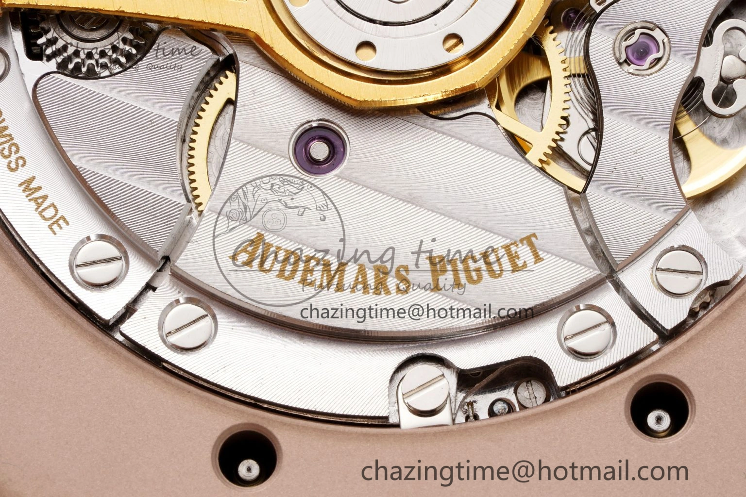 Royal Oak 41mm 15510 “50th Anniversary” RG APSF 1:1 Best Edition Blue Dial on RG Bracelet SA4302 Super Clone