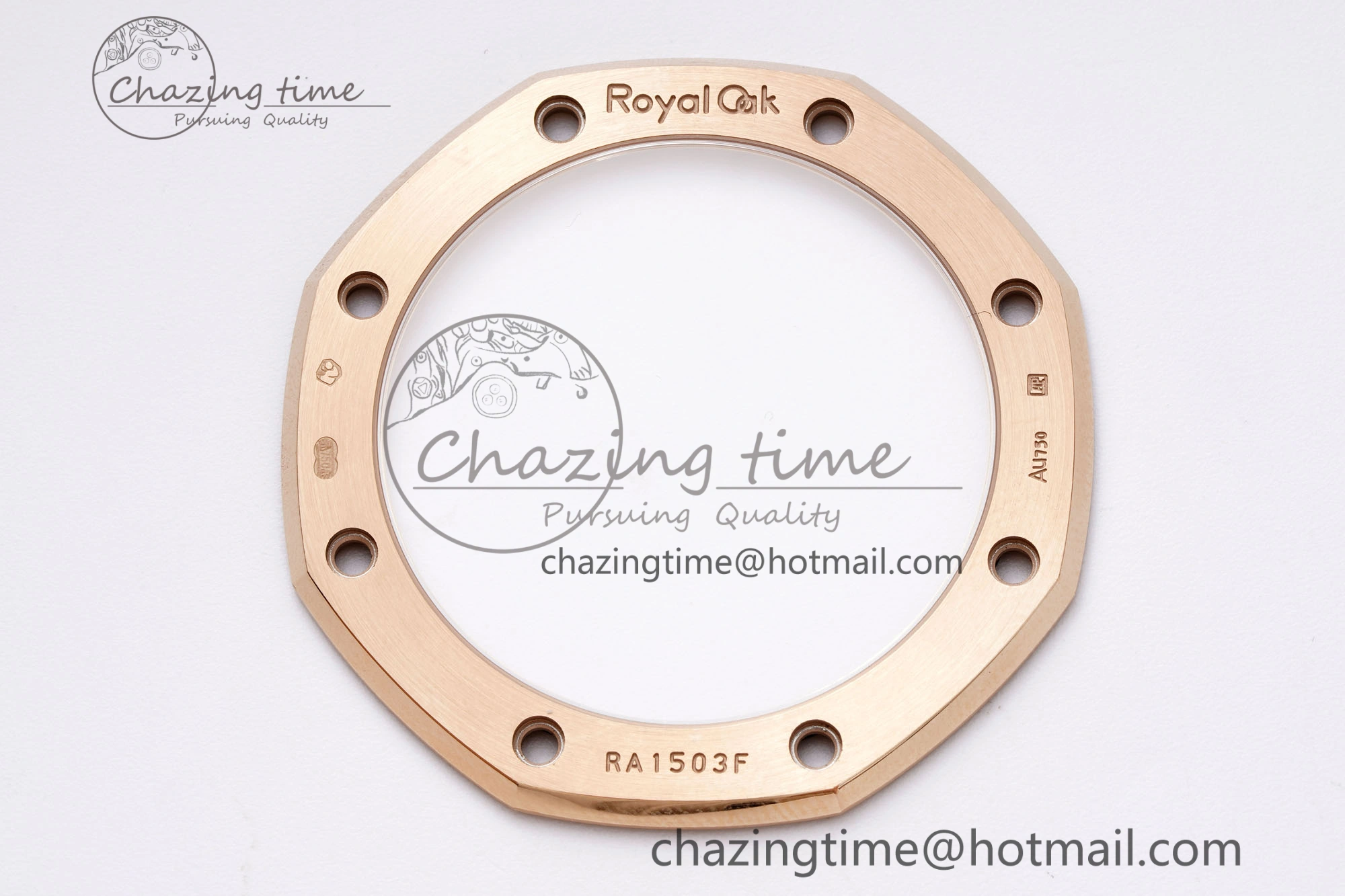 Royal Oak 41mm 15510 “50th Anniversary” RG APSF 1:1 Best Edition Blue Dial on RG Bracelet SA4302 Super Clone