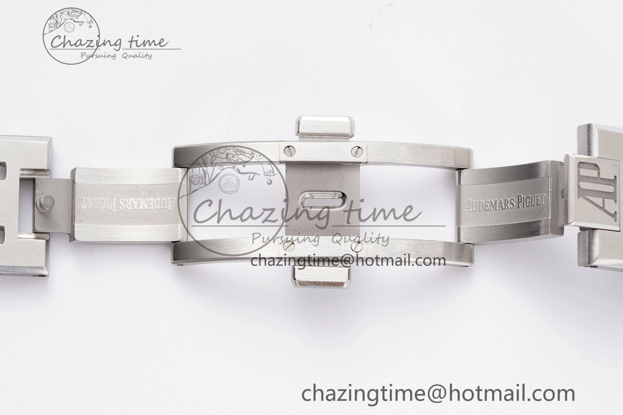 Royal Oak 41mm 15510 “50th Anniversary” SS APSF 1:1 Best Edition Blue Dial on SS Bracelet SA4302 Super Clone