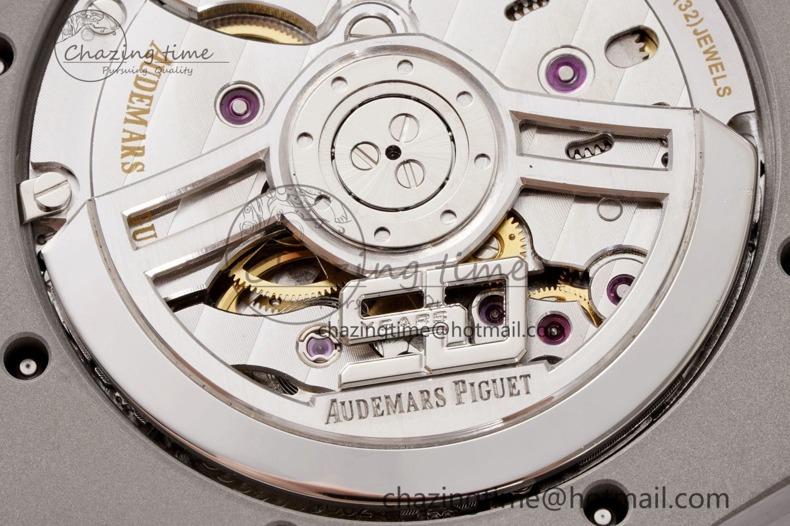 Royal Oak 41mm 15510 “50th Anniversary” SS APSF 1:1 Best Edition Gray Dial on SS Bracelet SA4302 Super Clone