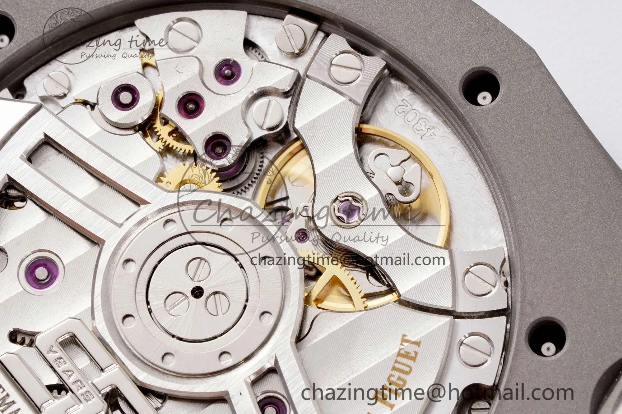 Royal Oak 41mm 15510 “50th Anniversary” SS APSF 1:1 Best Edition Gray Dial on SS Bracelet SA4302 Super Clone