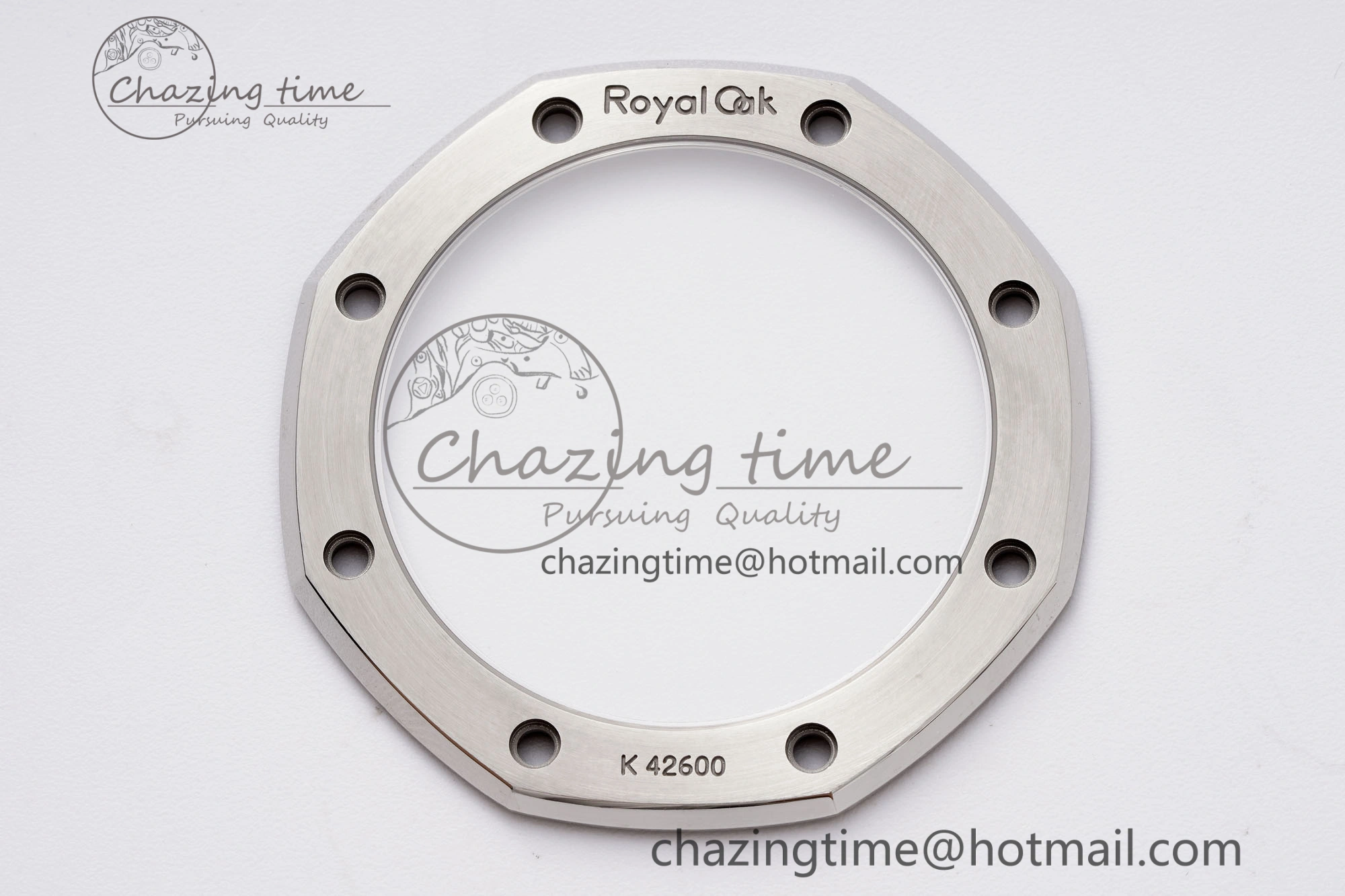 Royal Oak 41mm 15510 “50th Anniversary” SS APSF 1:1 Best Edition Gray Dial on SS Bracelet SA4302 Super Clone