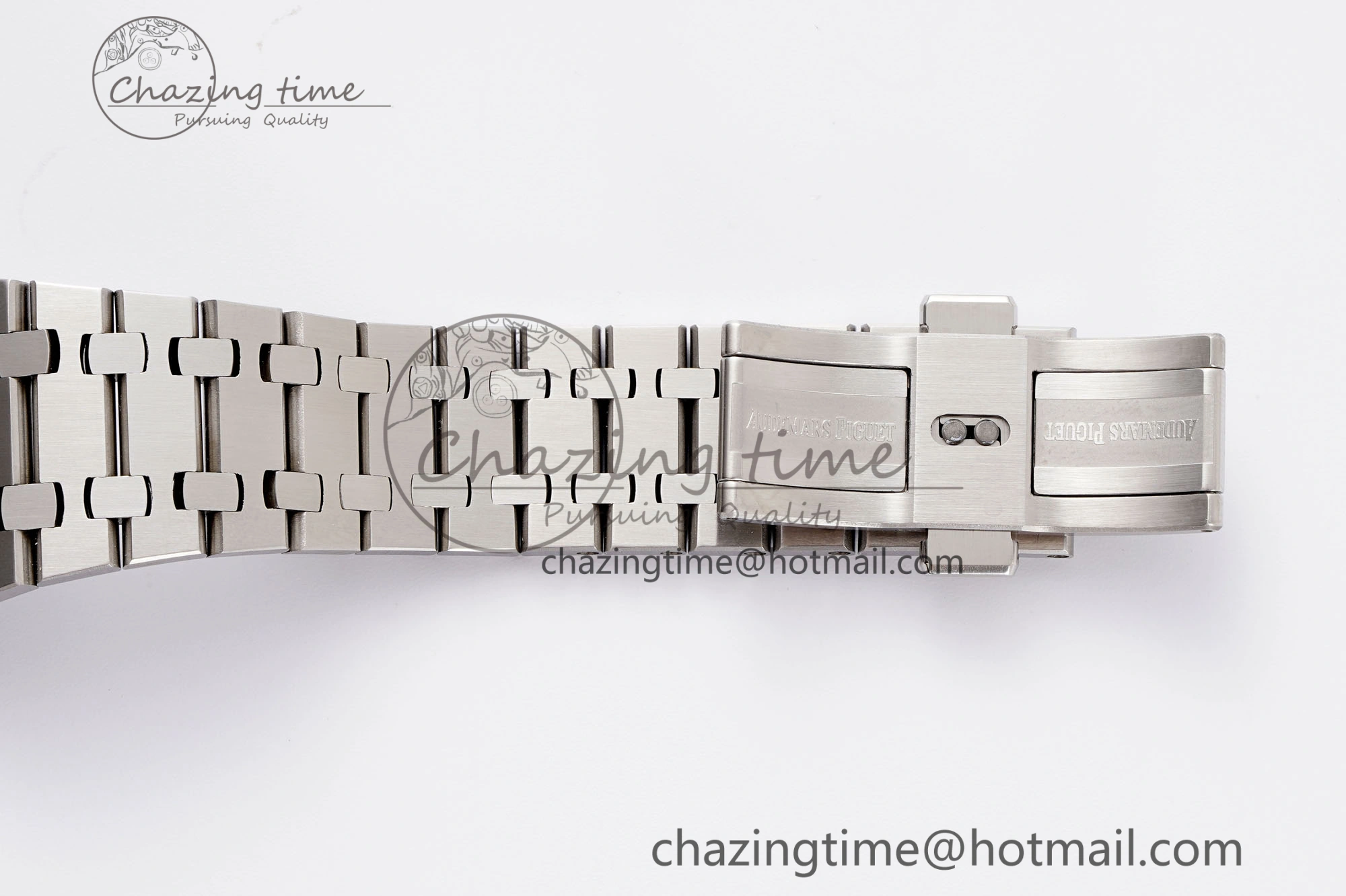 Royal Oak 41mm 15510 “50th Anniversary” SS APSF 1:1 Best Edition Gray Dial on SS Bracelet SA4302 Super Clone