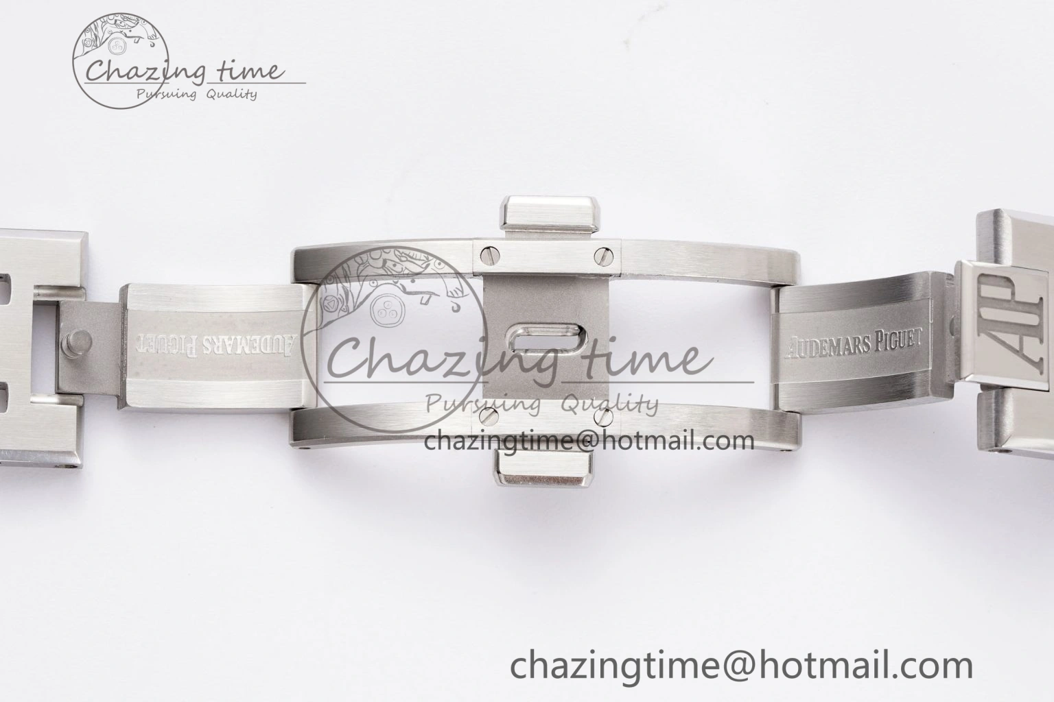 Royal Oak 41mm 15510 “50th Anniversary” SS APSF 1:1 Best Edition Gray Dial on SS Bracelet SA4302 Super Clone
