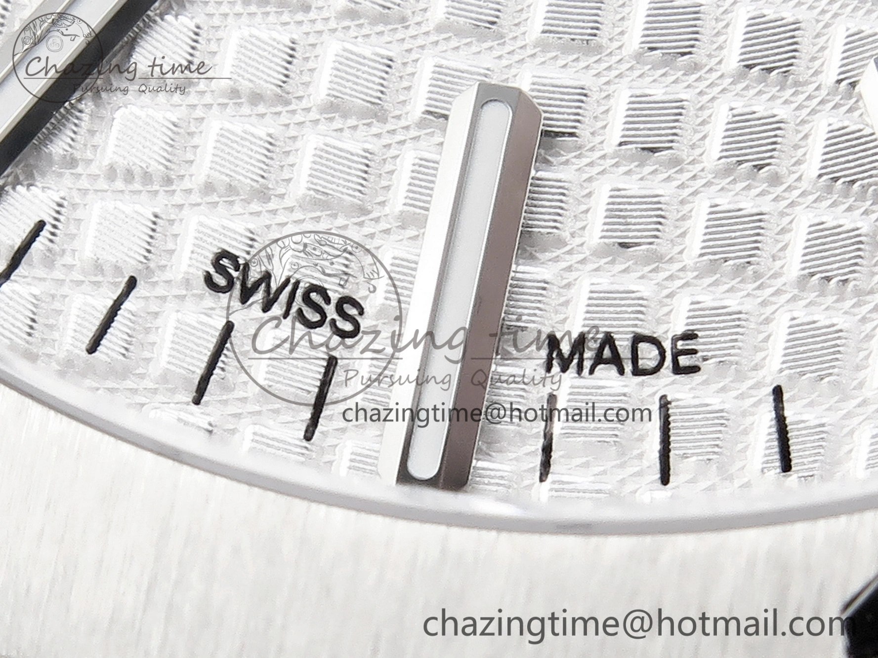 Royal Oak 41mm 15510 “50th Anniversary” SS APSF 1:1 Best Edition White Dial on SS Bracelet SA4302 Super Clone