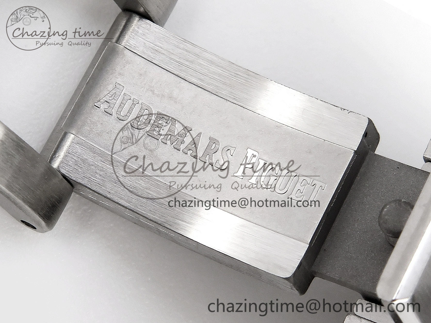 Royal Oak 41mm 15510 “50th Anniversary” SS APSF 1:1 Best Edition White Dial on SS Bracelet SA4302 Super Clone