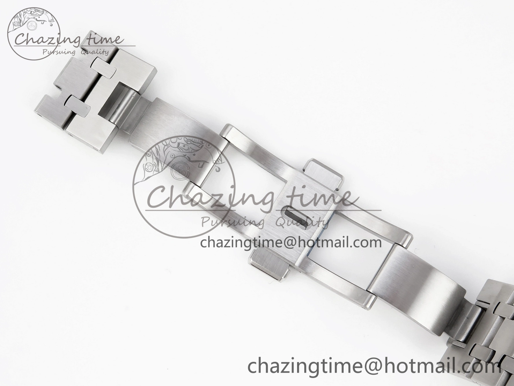 Royal Oak 41mm 15510 “50th Anniversary” SS APSF 1:1 Best Edition White Dial on SS Bracelet SA4302 Super Clone