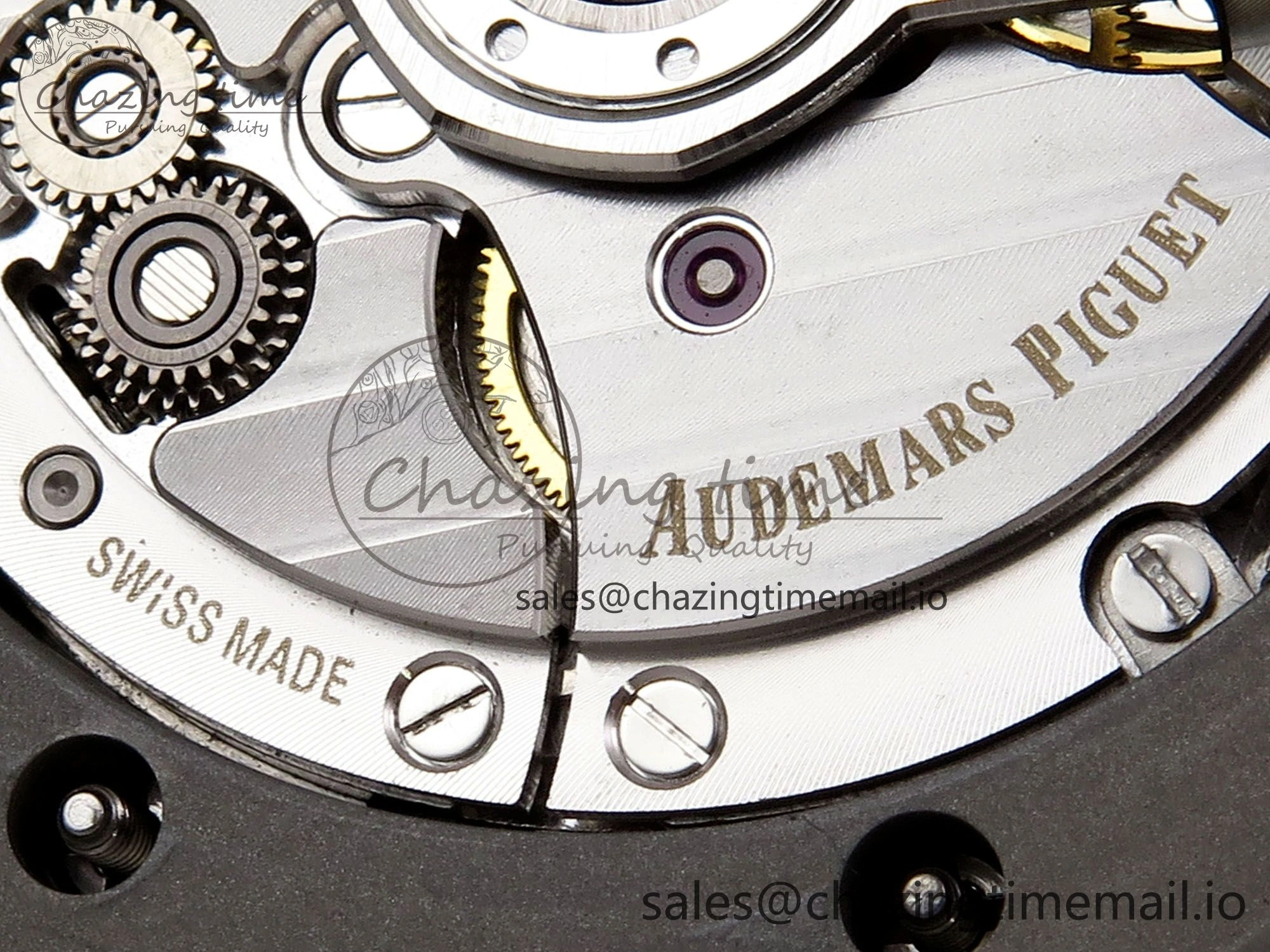 Royal Oak 41mm 15510 “50th Anniversary” SS IPF 1:1 Best Edition Gray Textured Dial on SS Bracelet SA4302 Super Clone