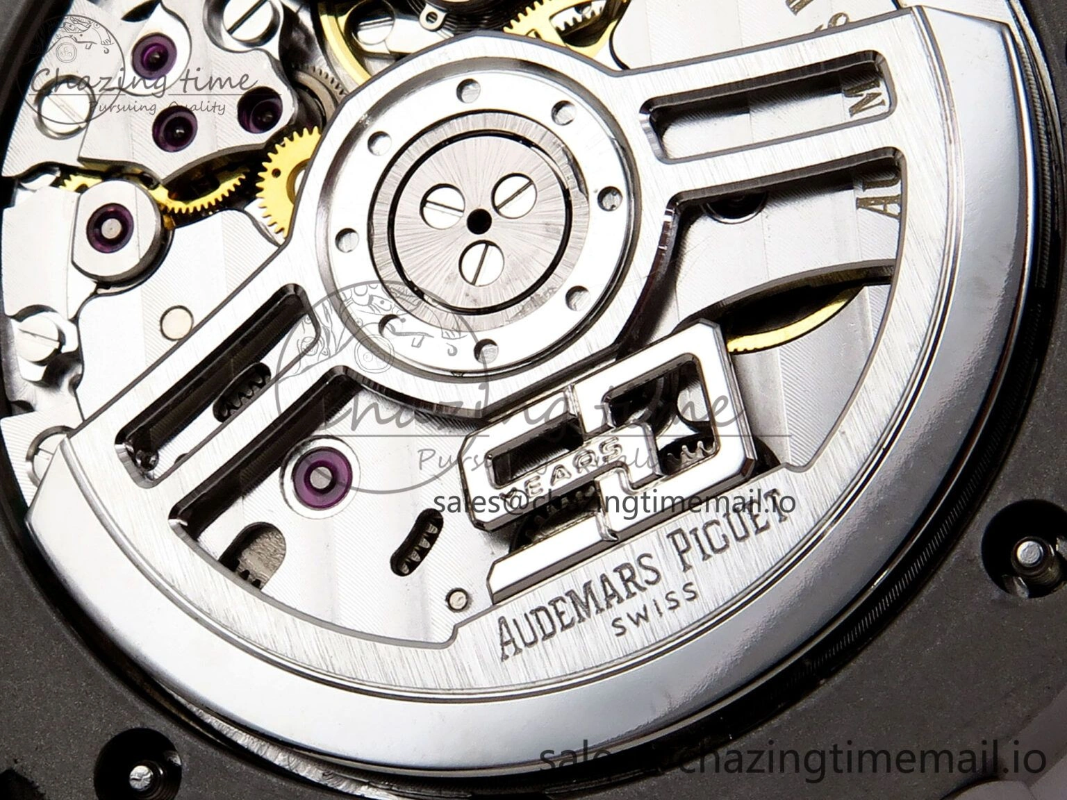Royal Oak 41mm 15510 “50th Anniversary” SS IPF 1:1 Best Edition Gray Textured Dial on SS Bracelet SA4302 Super Clone