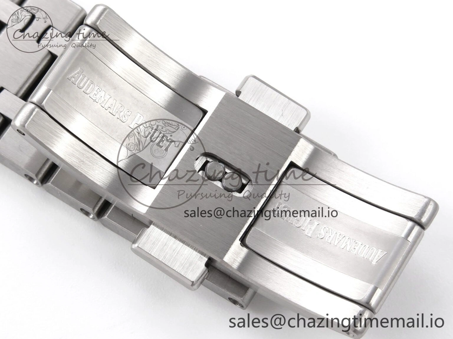 Royal Oak 41mm 15510 “50th Anniversary” SS IPF 1:1 Best Edition Gray Textured Dial on SS Bracelet SA4302 Super Clone
