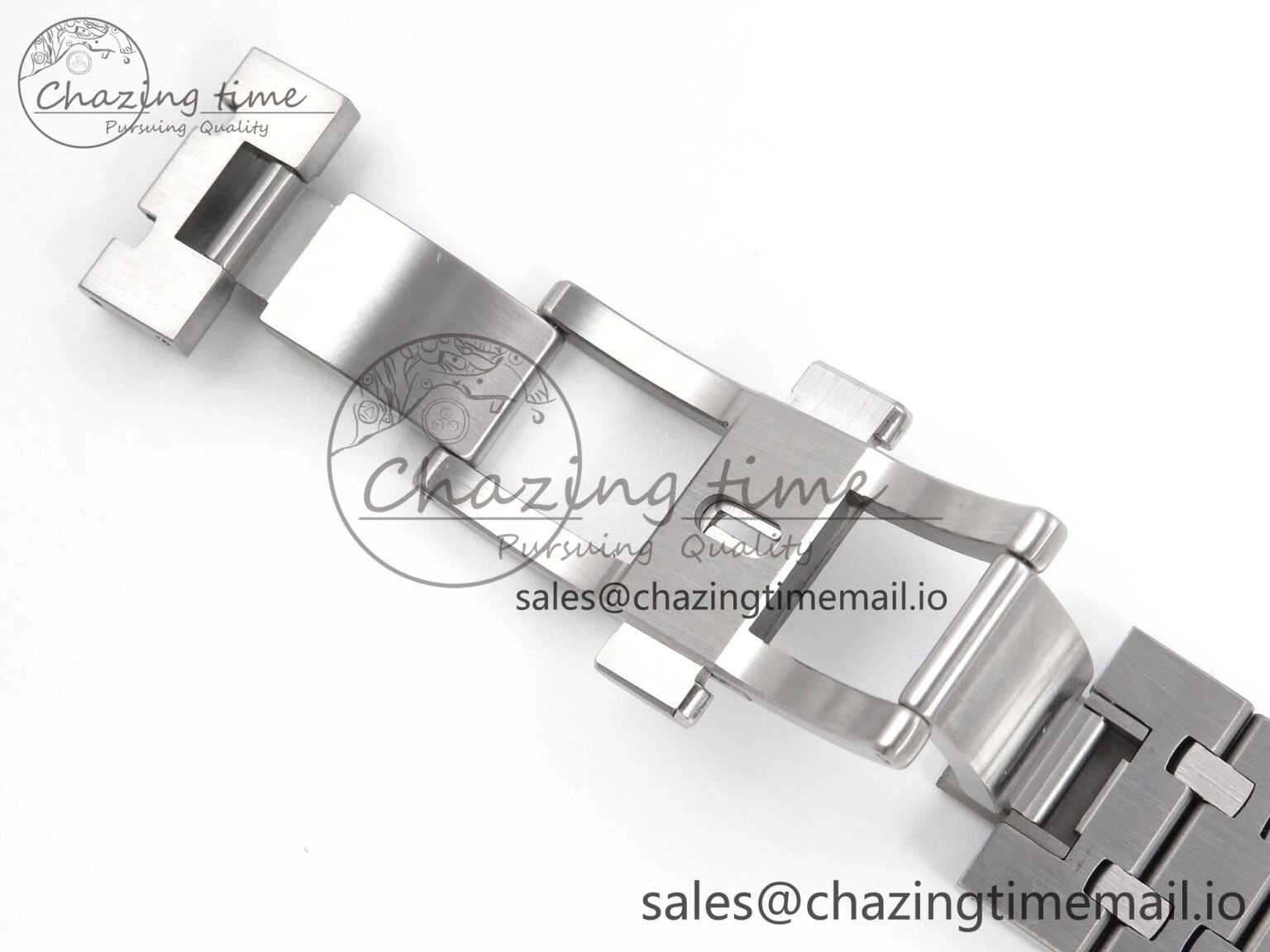Royal Oak 41mm 15510 “50th Anniversary” SS IPF 1:1 Best Edition Gray Textured Dial on SS Bracelet SA4302 Super Clone