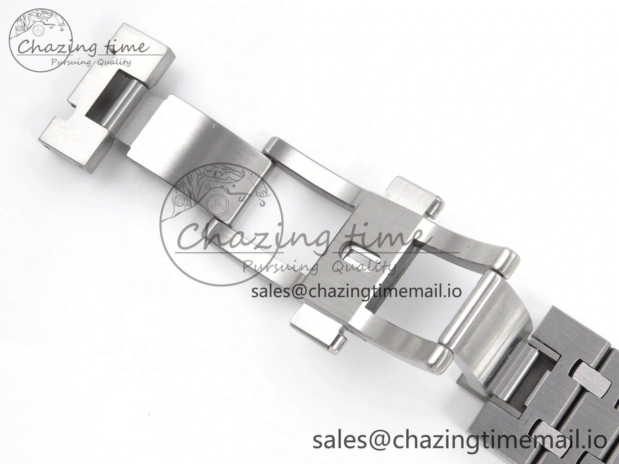 Royal Oak 41mm 15510 “50th Anniversary” SS IPF 1:1 Best Edition Gray Textured Dial on SS Bracelet SA4302 Super Clone