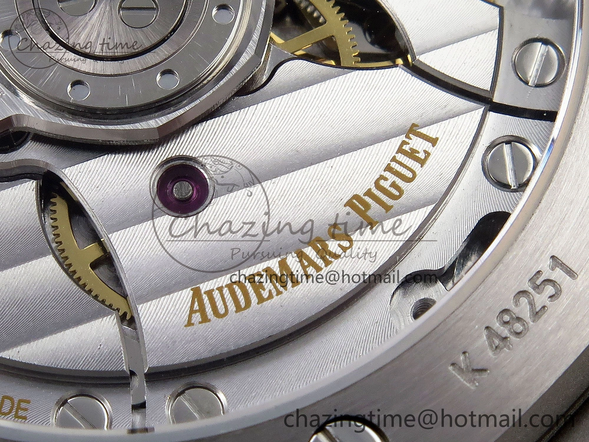 Royal Oak 41mm 15510 “50th Anniversary” SS SF 1:1 Best Edition Gray Dial on SS Bracelet SA4302 Super Clone