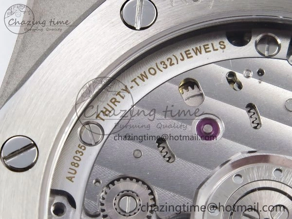 Royal Oak 41mm 15510 “50th Anniversary” SS SF 1:1 Best Edition Gray Dial on SS Bracelet SA4302 Super Clone