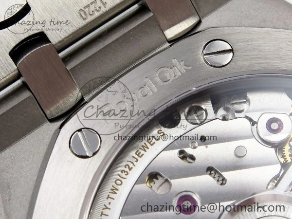 Royal Oak 41mm 15510 “50th Anniversary” SS SF 1:1 Best Edition Gray Dial on SS Bracelet SA4302 Super Clone