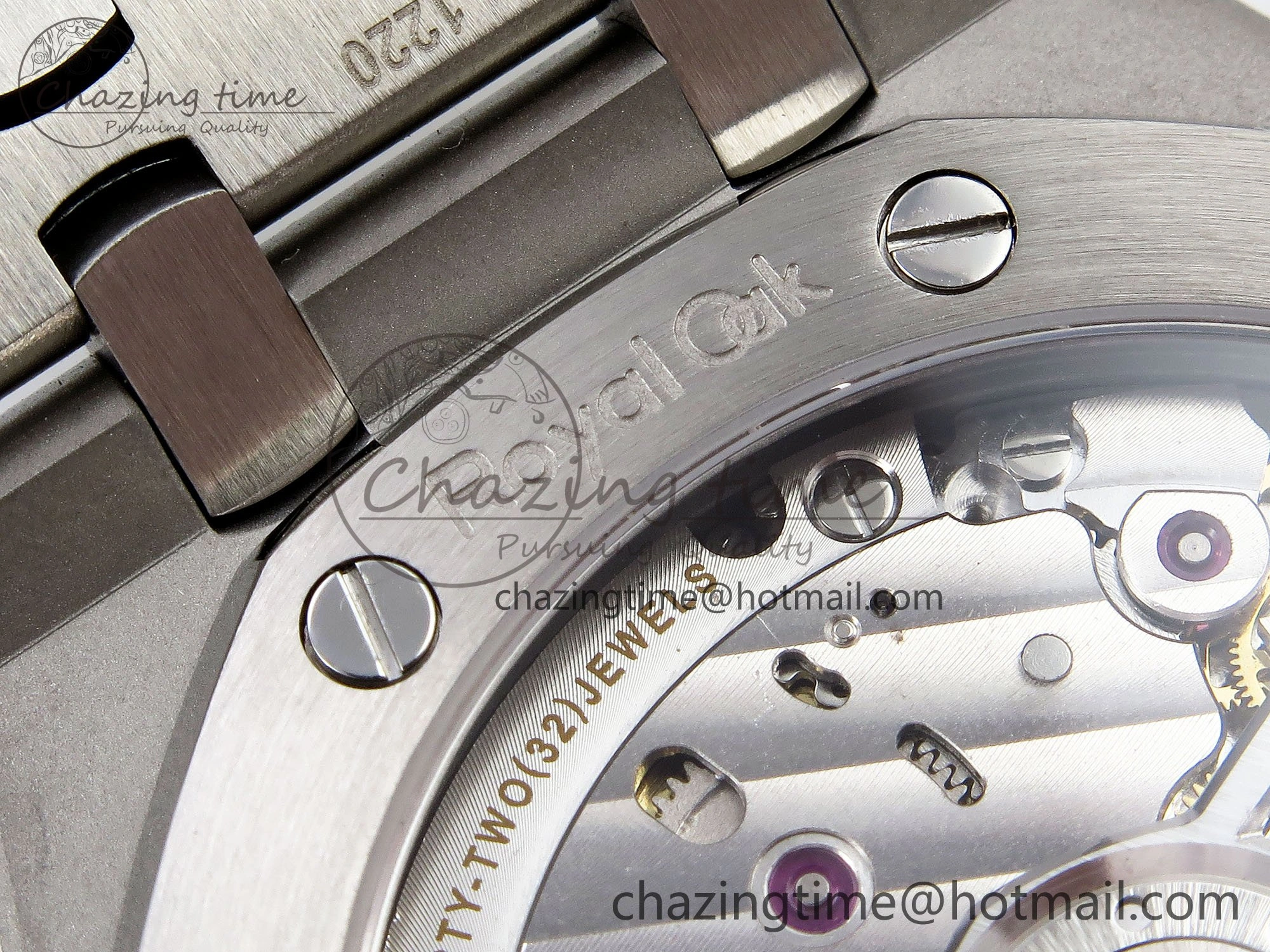 Royal Oak 41mm 15510 “50th Anniversary” SS SF 1:1 Best Edition Gray Dial on SS Bracelet SA4302 Super Clone