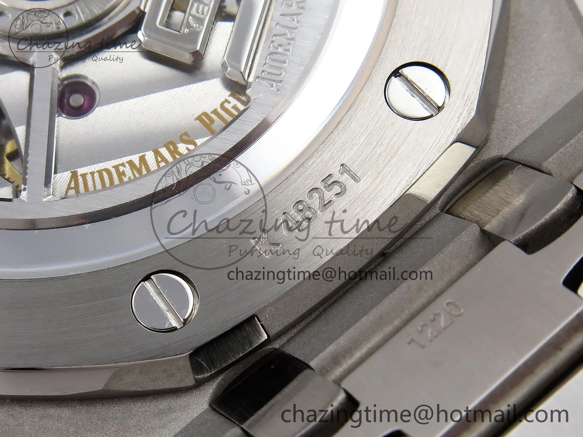 Royal Oak 41mm 15510 “50th Anniversary” SS SF 1:1 Best Edition Gray Dial on SS Bracelet SA4302 Super Clone