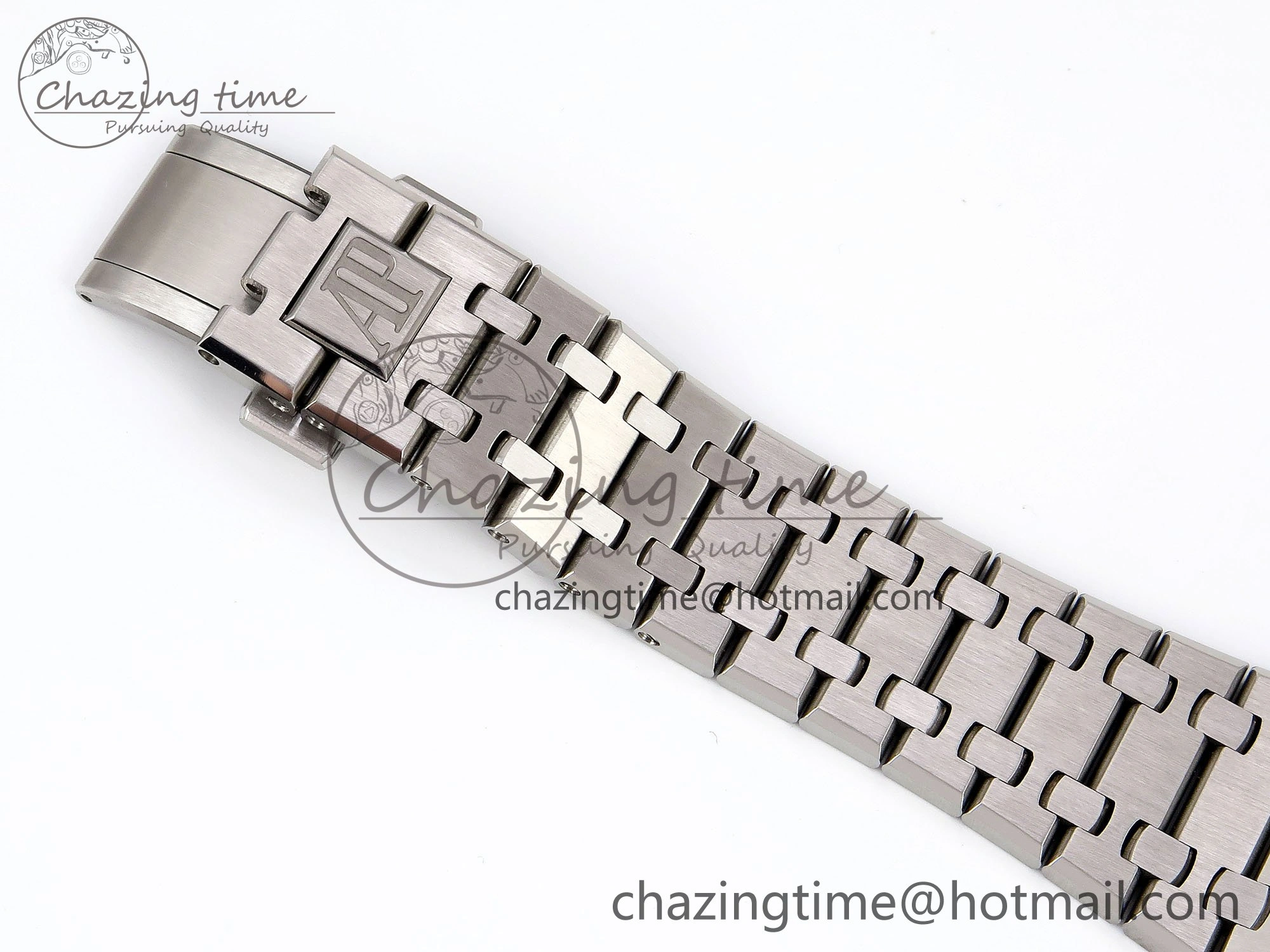 Royal Oak 41mm 15510 “50th Anniversary” SS SF 1:1 Best Edition Gray Dial on SS Bracelet SA4302 Super Clone