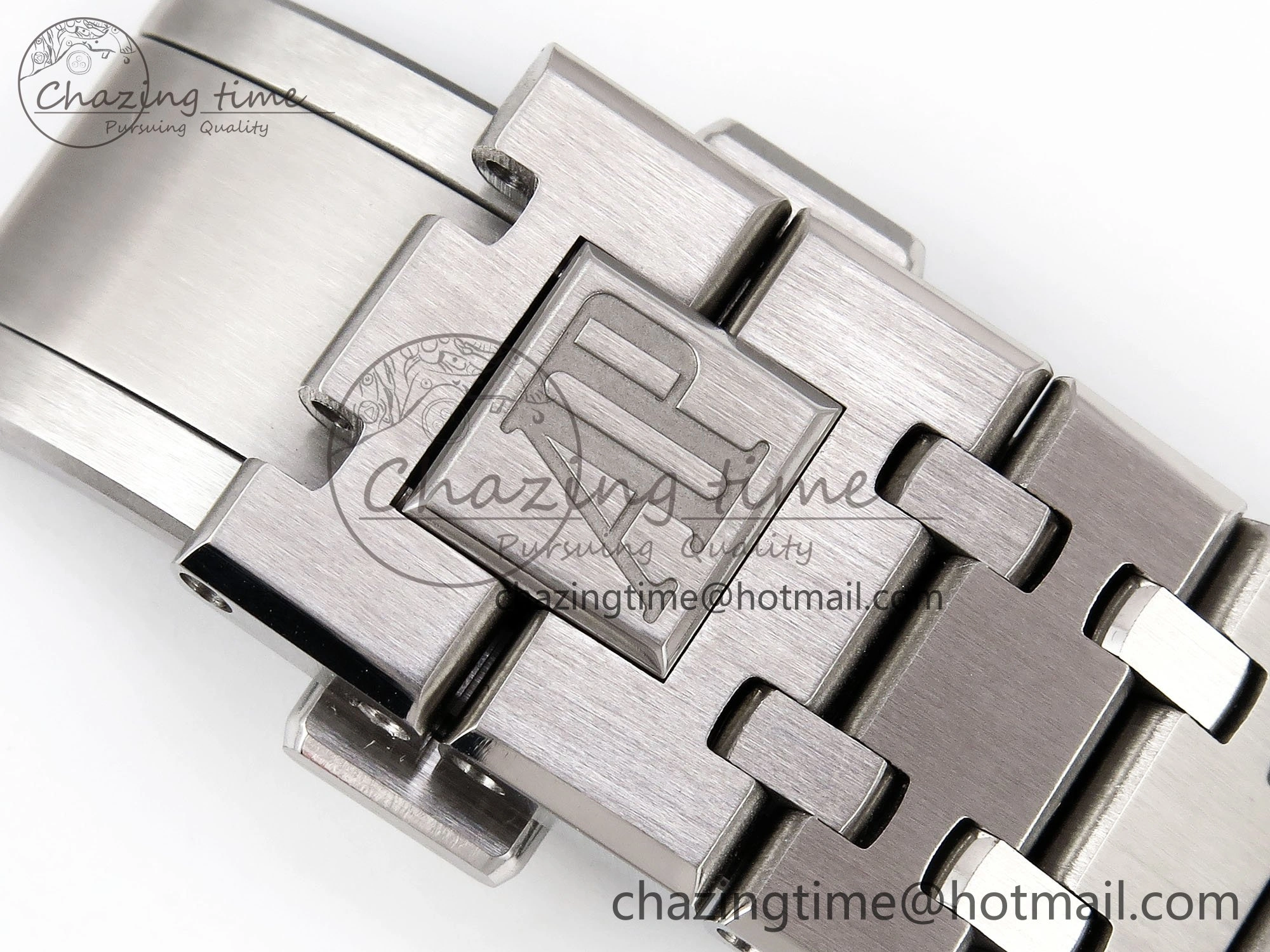 Royal Oak 41mm 15510 “50th Anniversary” SS SF 1:1 Best Edition Gray Dial on SS Bracelet SA4302 Super Clone