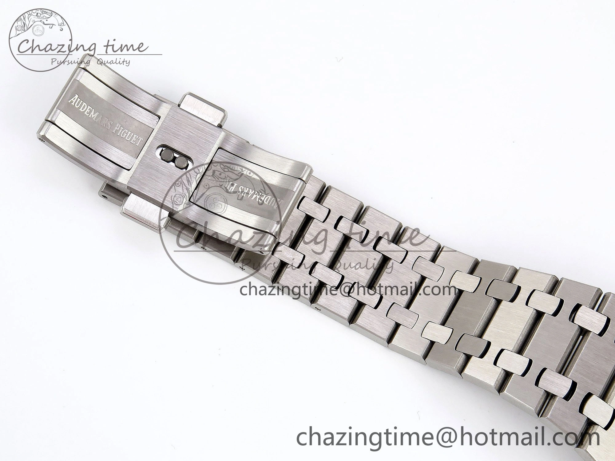Royal Oak 41mm 15510 “50th Anniversary” SS SF 1:1 Best Edition Gray Dial on SS Bracelet SA4302 Super Clone