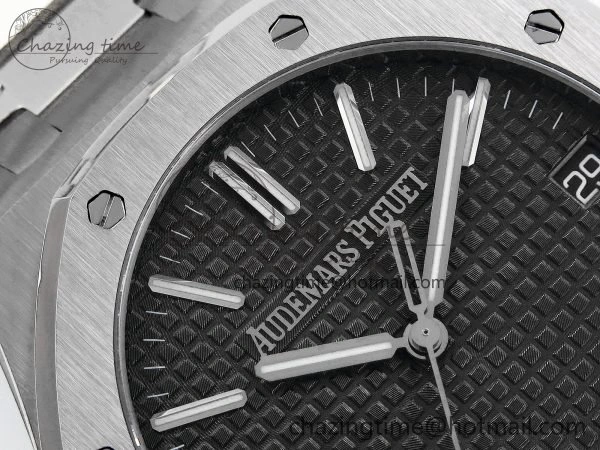 Royal Oak 41mm 15510 “50th Anniversary” SS SF 1:1 Best Edition Gray Dial on SS Bracelet SA4302 Super Clone