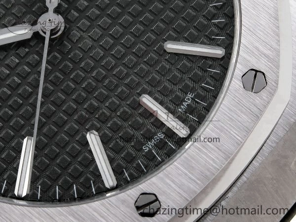 Royal Oak 41mm 15510 “50th Anniversary” SS SF 1:1 Best Edition Gray Dial on SS Bracelet SA4302 Super Clone