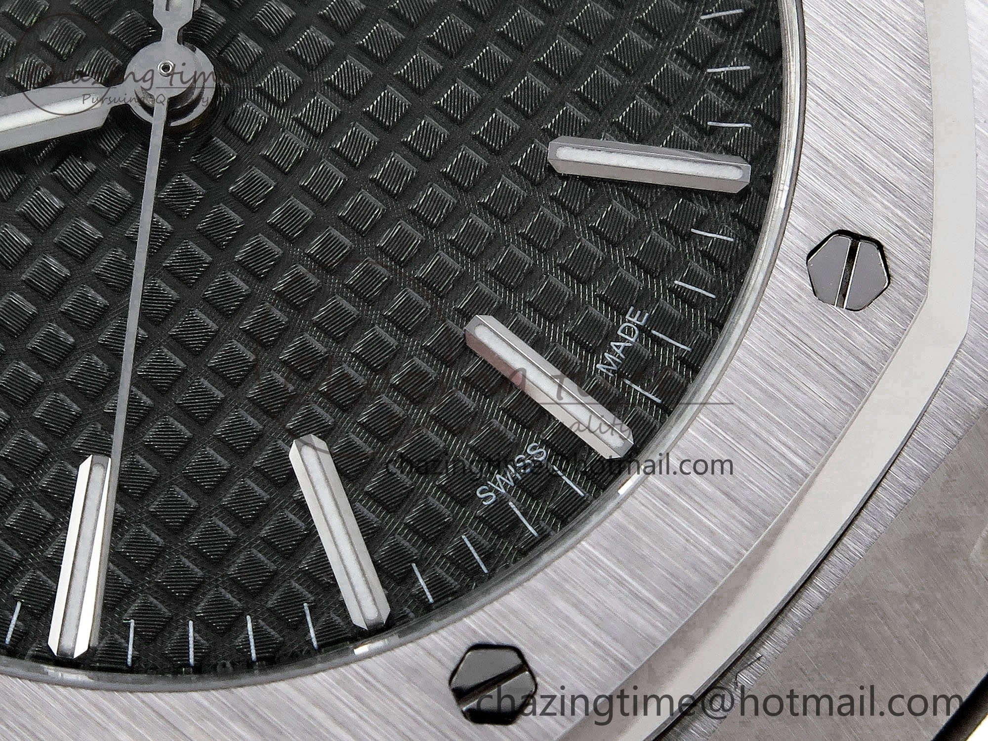 Royal Oak 41mm 15510 “50th Anniversary” SS SF 1:1 Best Edition Gray Dial on SS Bracelet SA4302 Super Clone