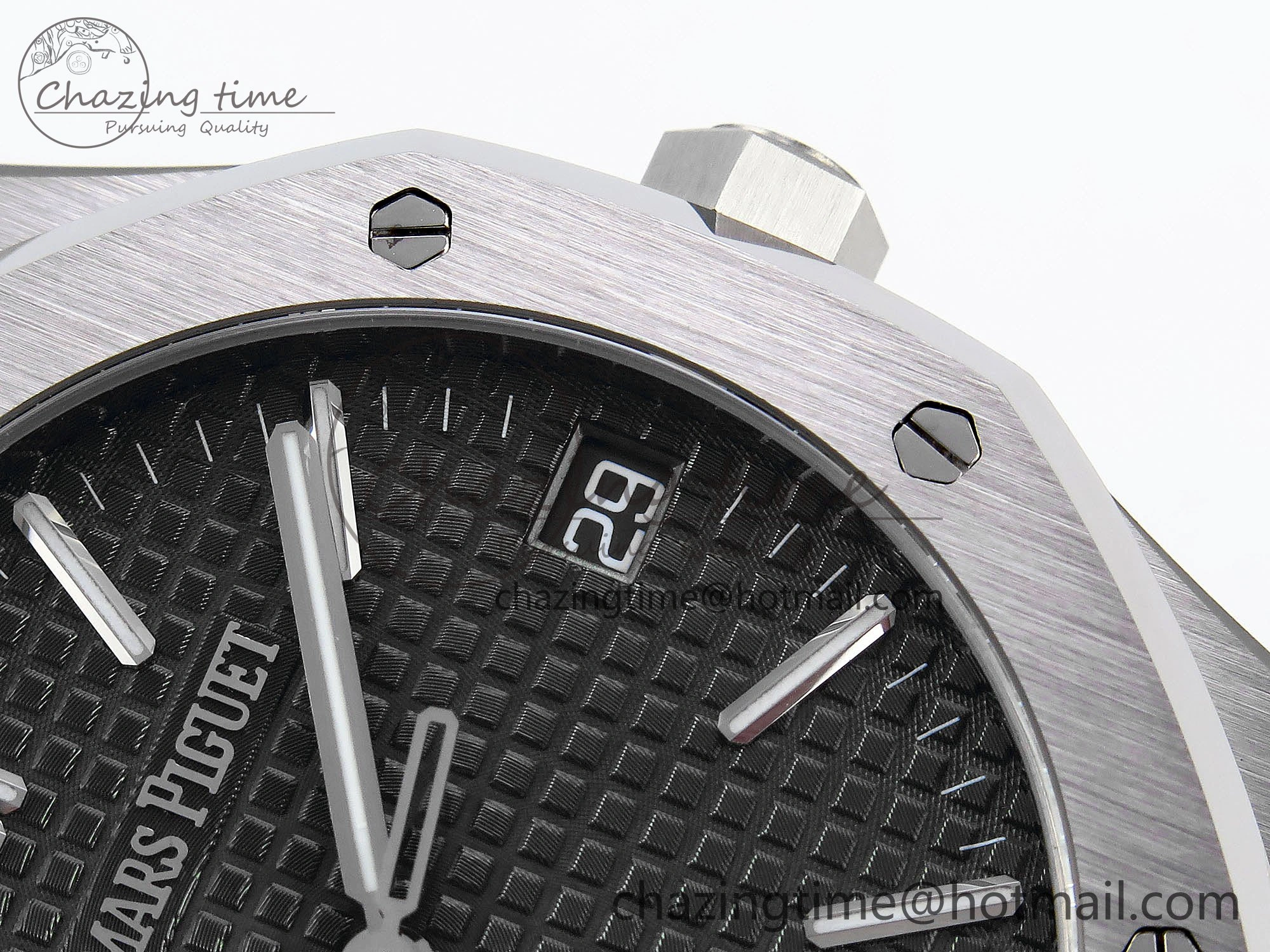 Royal Oak 41mm 15510 “50th Anniversary” SS SF 1:1 Best Edition Gray Dial on SS Bracelet SA4302 Super Clone