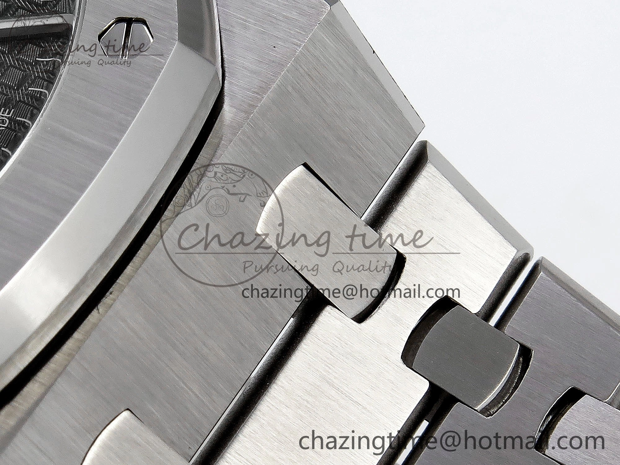 Royal Oak 41mm 15510 “50th Anniversary” SS SF 1:1 Best Edition Gray Dial on SS Bracelet SA4302 Super Clone